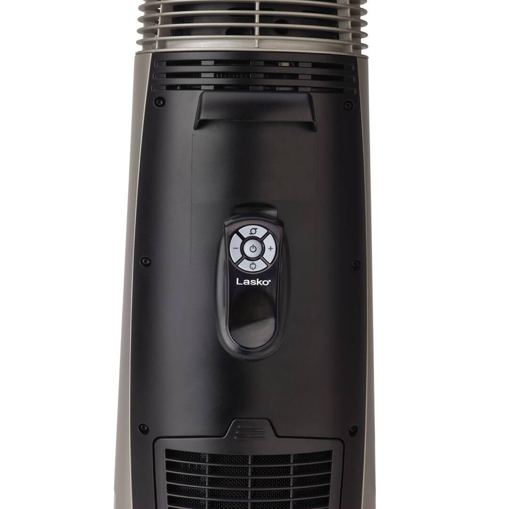 Lasko 1500 Watt Tower Space Heater, Black