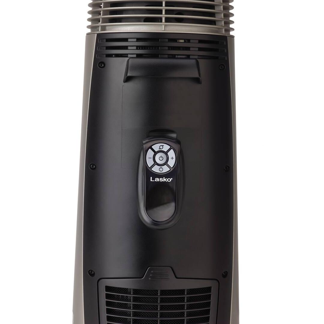 Lasko 1500 Watt Tower Space Heater, Black