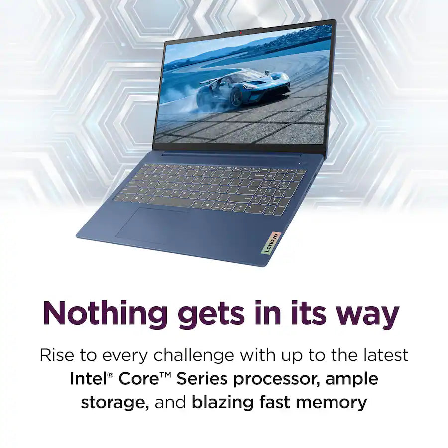 Lenovo IdeaPad Slim 3i 15.6" Full HD Laptop, Abyss Blue