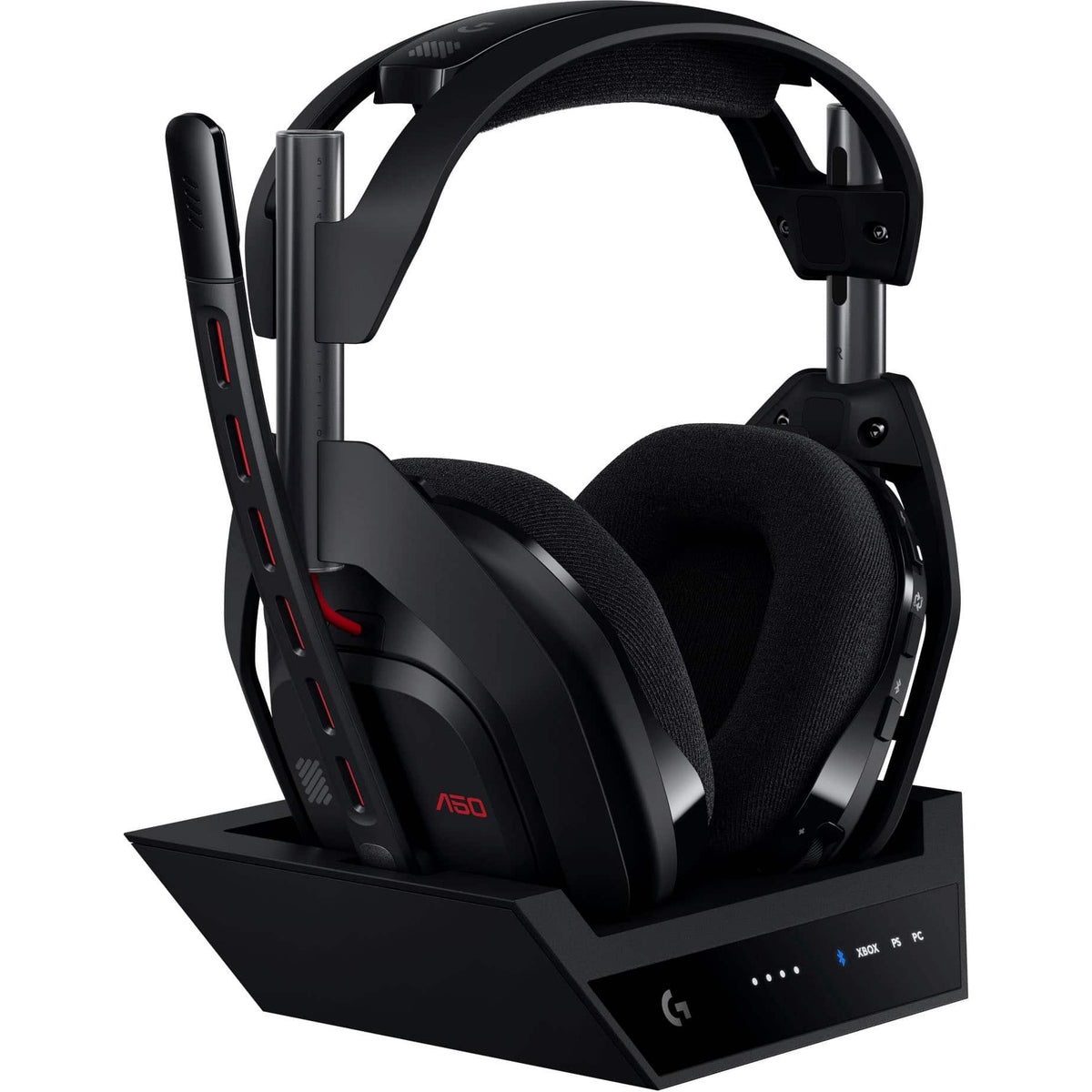 Logitech A50 LIGHTSPEED Wireless Gaming Headset + Base Station (Gen 5), Black