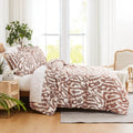 Luna Duvet Set, Rust