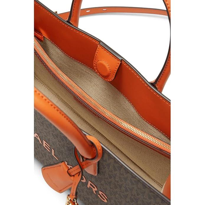 Michael Kors Scarlett Medium Satchel, Orange Punch
