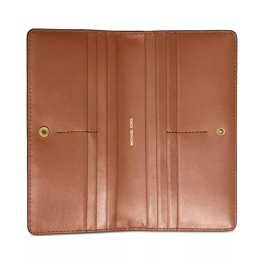 Michael Kors Bryant Large Slim Leather Wallet, Luggage