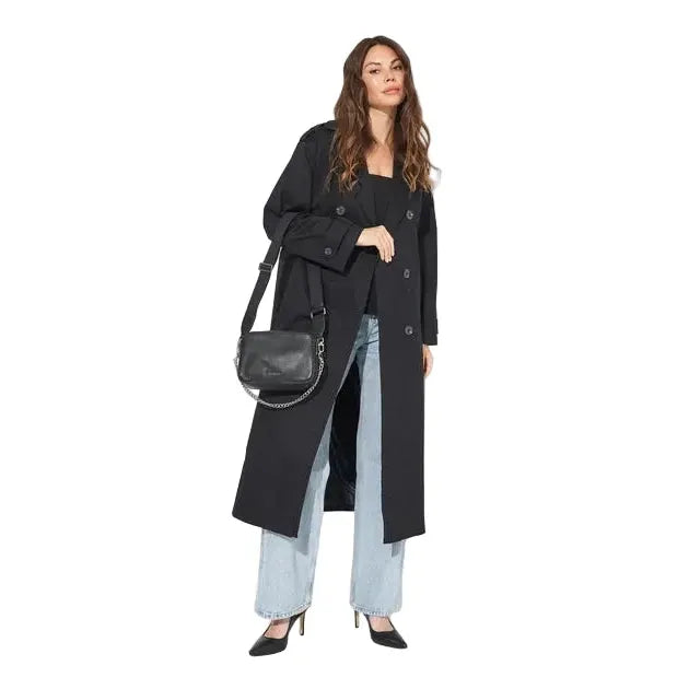 Michael Kors Bryant Medium Leather Camera Bag, Black