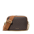 Michael Kors Bryant Medium Signature Logo Camera Bag, Brown