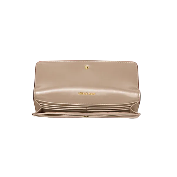 Michael Kors Jet Set Large Saffiano Wallet, Birch