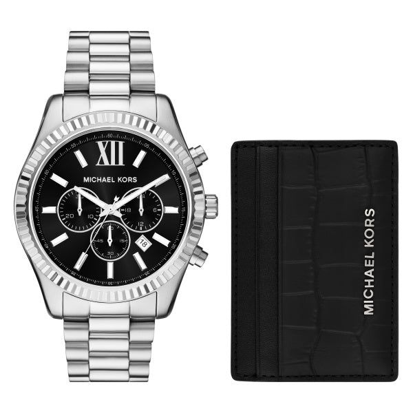Michael Kors - Lexington Watch & Wallet Set
