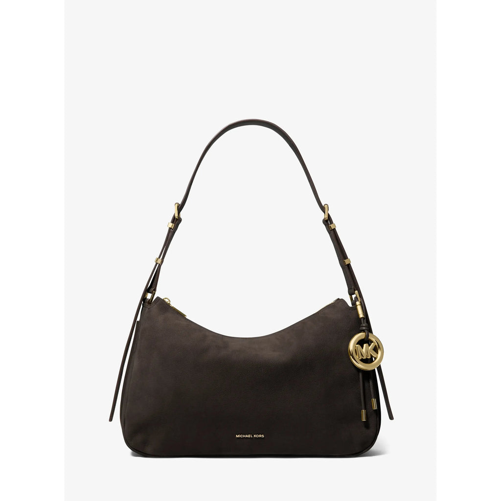 Michael Kors Nolita Leather Shoulder Bag, Chocolate