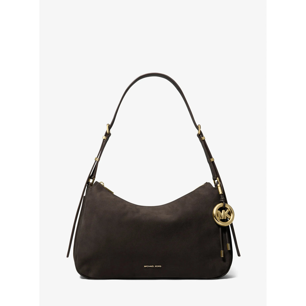Michael Kors Nolita Leather Shoulder Bag, Chocolate