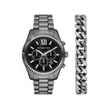 Michael Kors - Oversized Lexington Watch & Bracelet Set