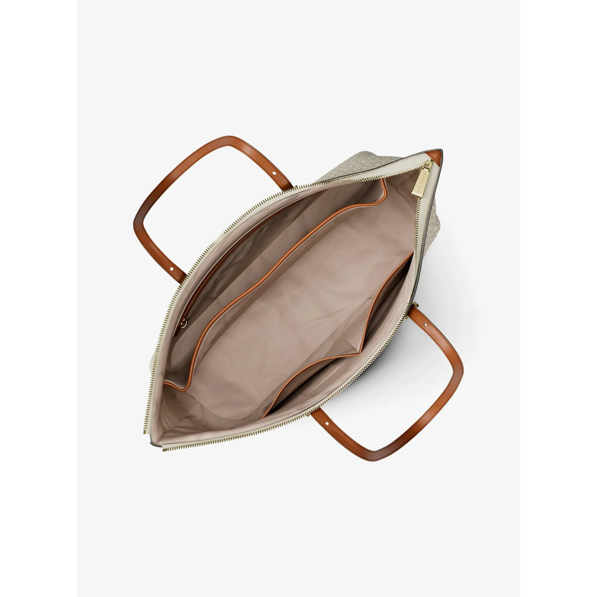 Michael Kors Quinn Medium Tote, Signature Vanilla