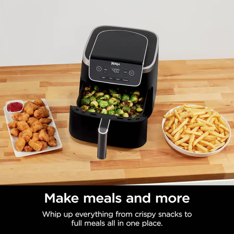 Ninja 4 in 1 Air Fryer Pro with 5 Quart Capacity, Gray