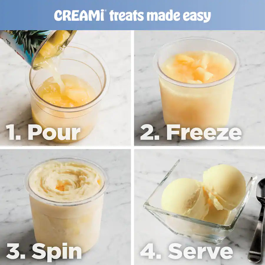 Ninja CREAMi Ice Cream Maker, Cloud Silver