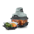 Ninja Crispi 4-in-1 Portable Glass Air Fryer Cooking System, Sage Green