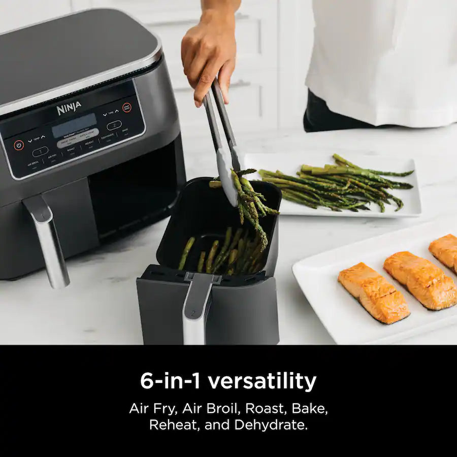Ninja Foodi 6-in-1 8 Quart Air Fryer, Dark Gray