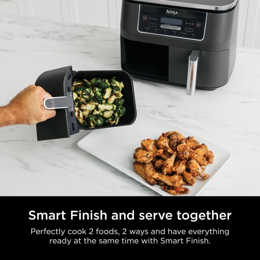 Ninja Foodi 6-in-1 8 Quart Air Fryer, Dark Gray