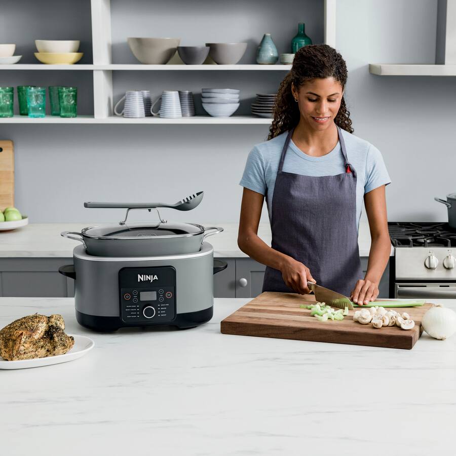 Ninja Foodi PossibleCooker PRO, 8.5qt Multi-Cooker, Sea Salt Grey