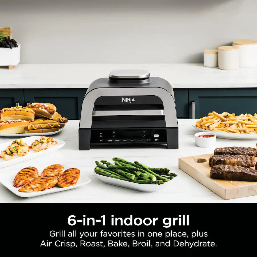 Ninja Foodi Smart XL 6-in-1 Cooking System, Dark Grey/Stainless