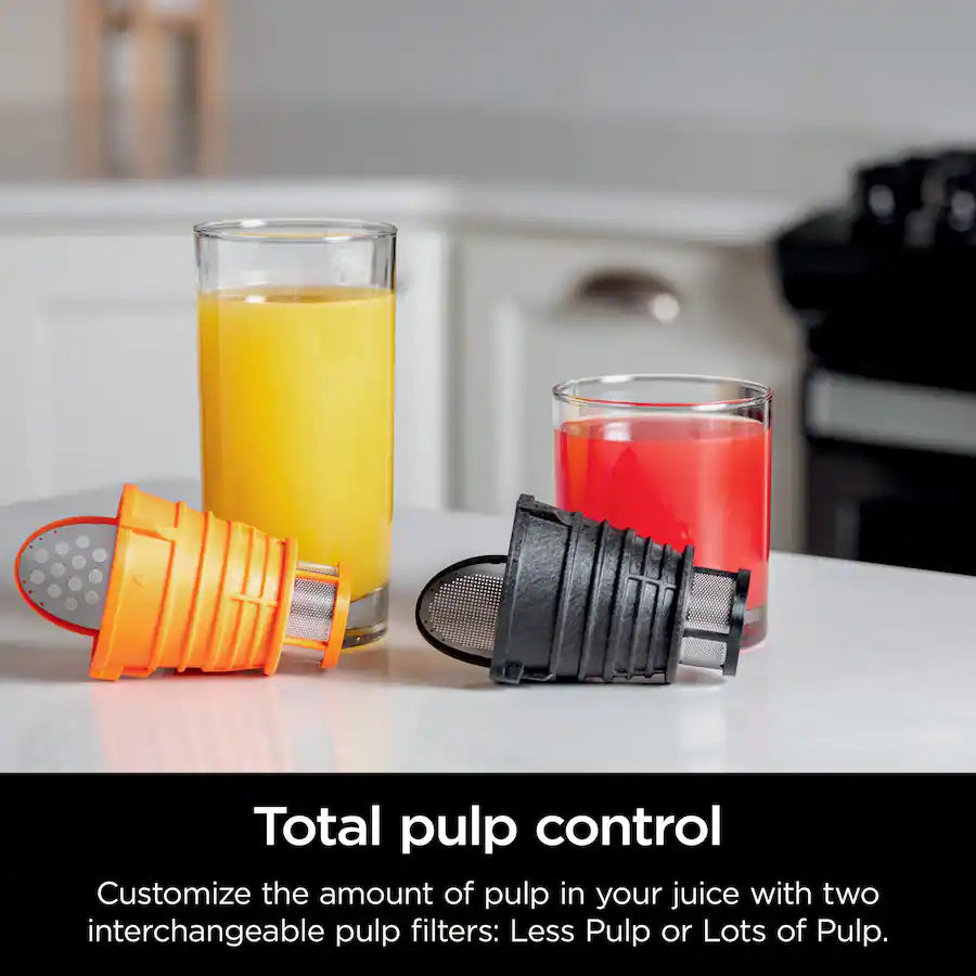 Ninja NeverClog Cold Press Juicer - Charcoal