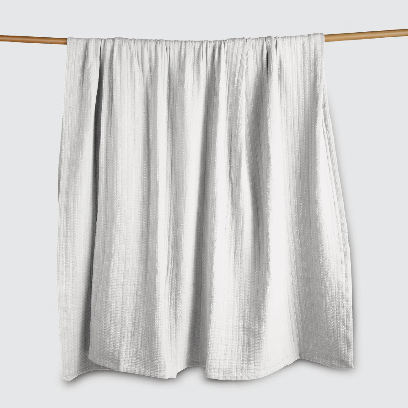 Purecare Everyday Cotton Coverlet, Bright White