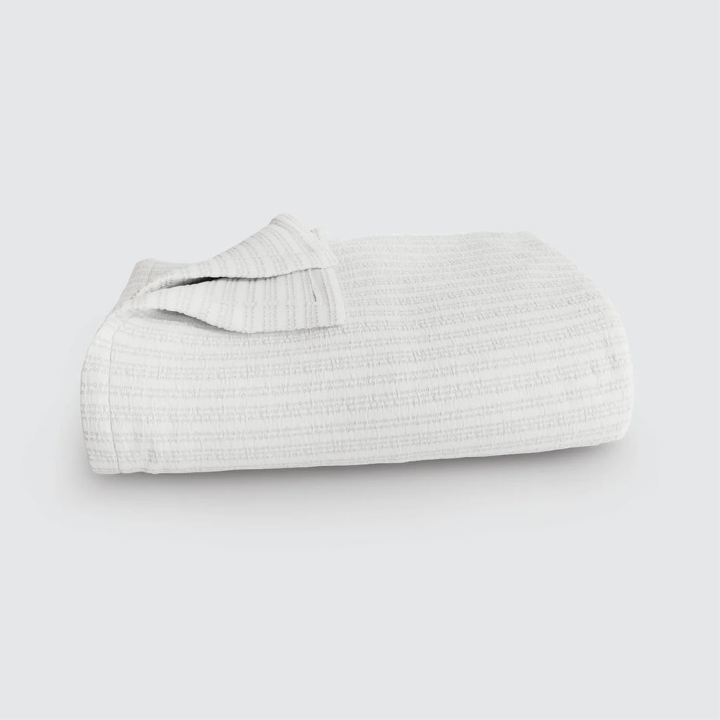 Purecare Everyday Cotton Coverlet, Bright White