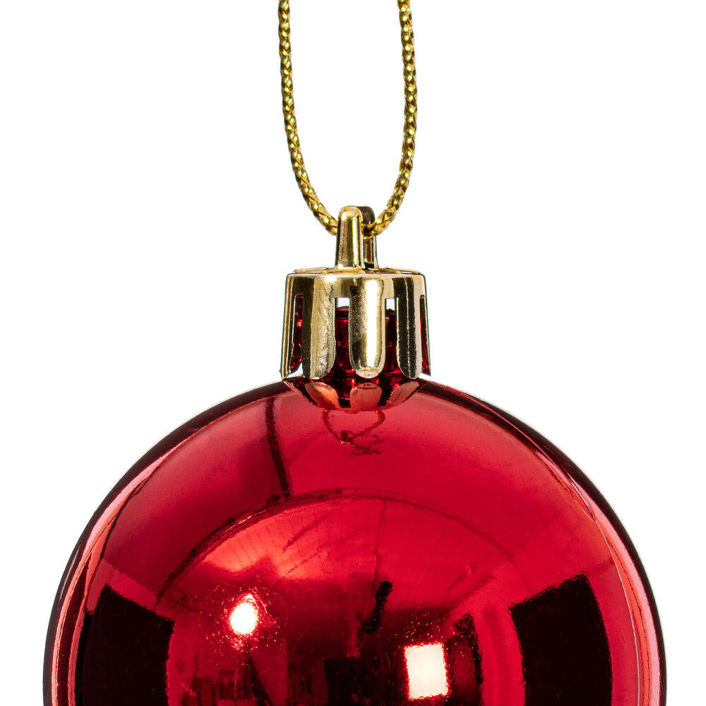 Red Shiny & Matte Ornament
