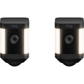 Ring Spotlight Cam Plus Indoor/Outdoor Wireless Security Cameras, Black