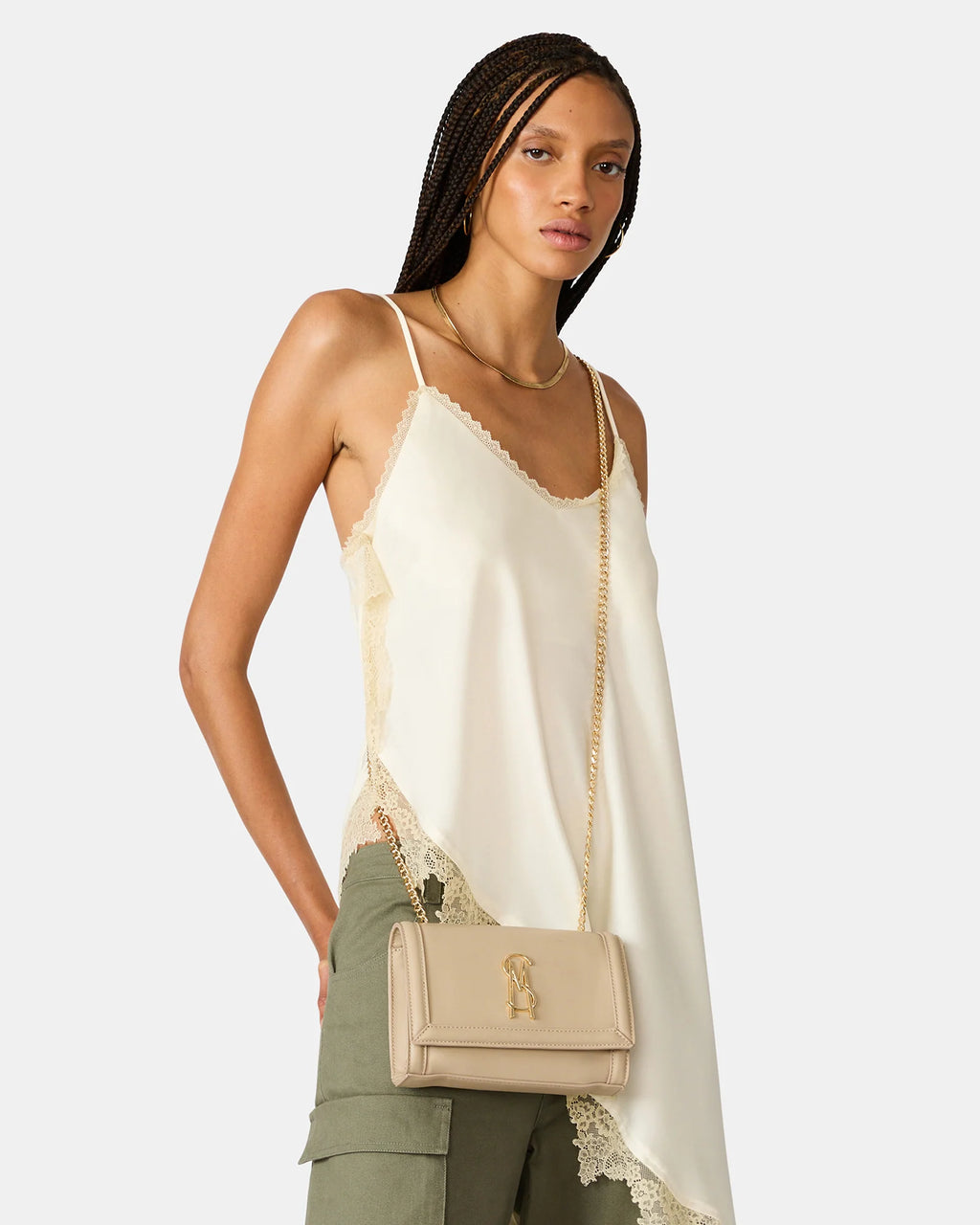 Steve Madden Larisal Crossbody, Beige