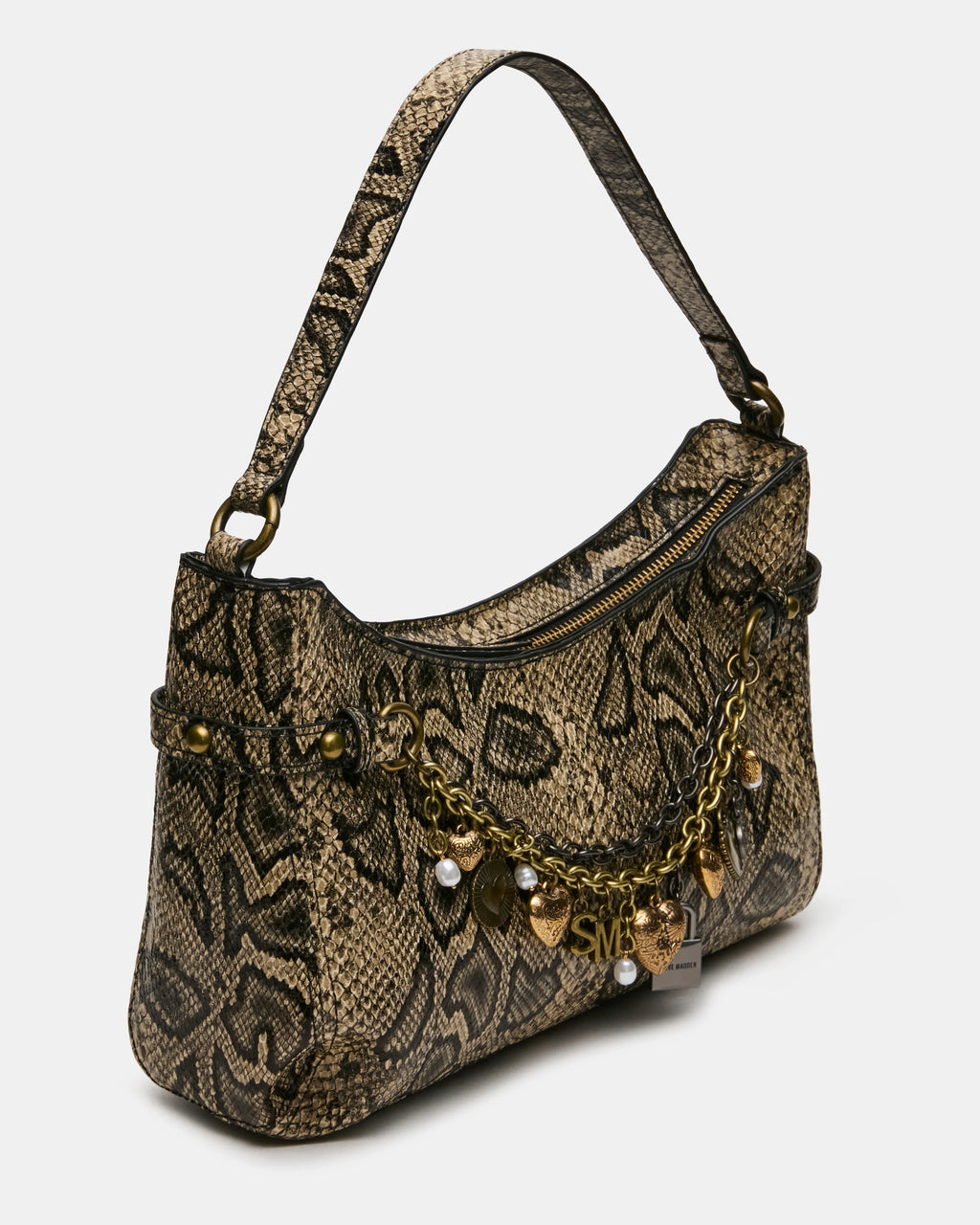 Steve Madden Lianna Hobo Shoulder Bag, Snake