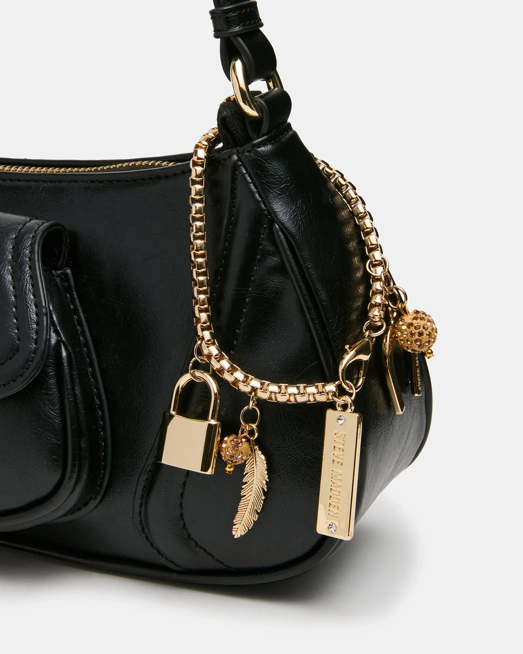 Steeve Madden Luxxar Shoulder Bag, Black