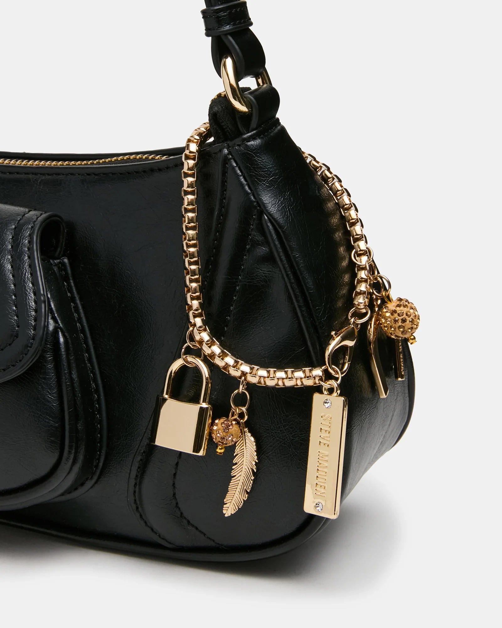 Steeve Madden Luxxar Shoulder Bag, Black