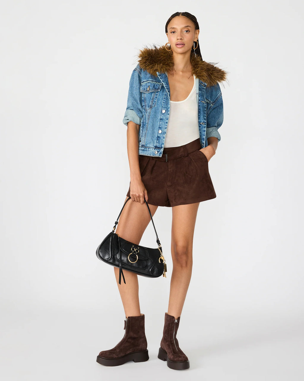 Steeve Madden Luxxar Shoulder Bag, Black
