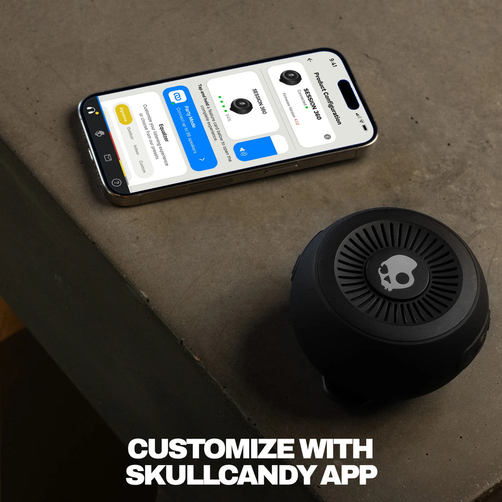 SKULLCANDY Session 360 Wireless Speaker, Black