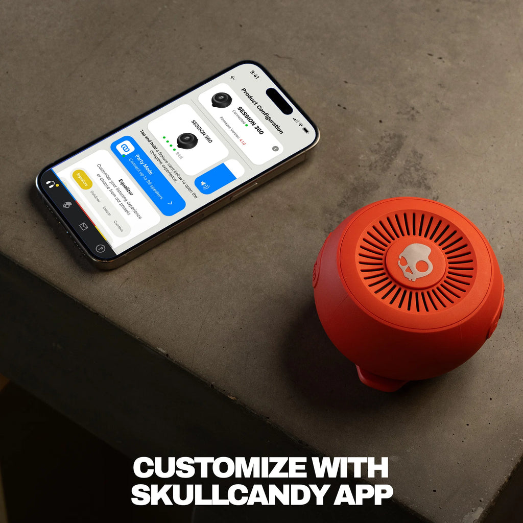 SKULLCANDY Session 360 Wireless Speaker, Plasma