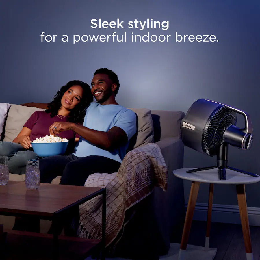 Shark FlexBreeze Pro Mist Indoor & Outdoor Fan, Charcoal Grey