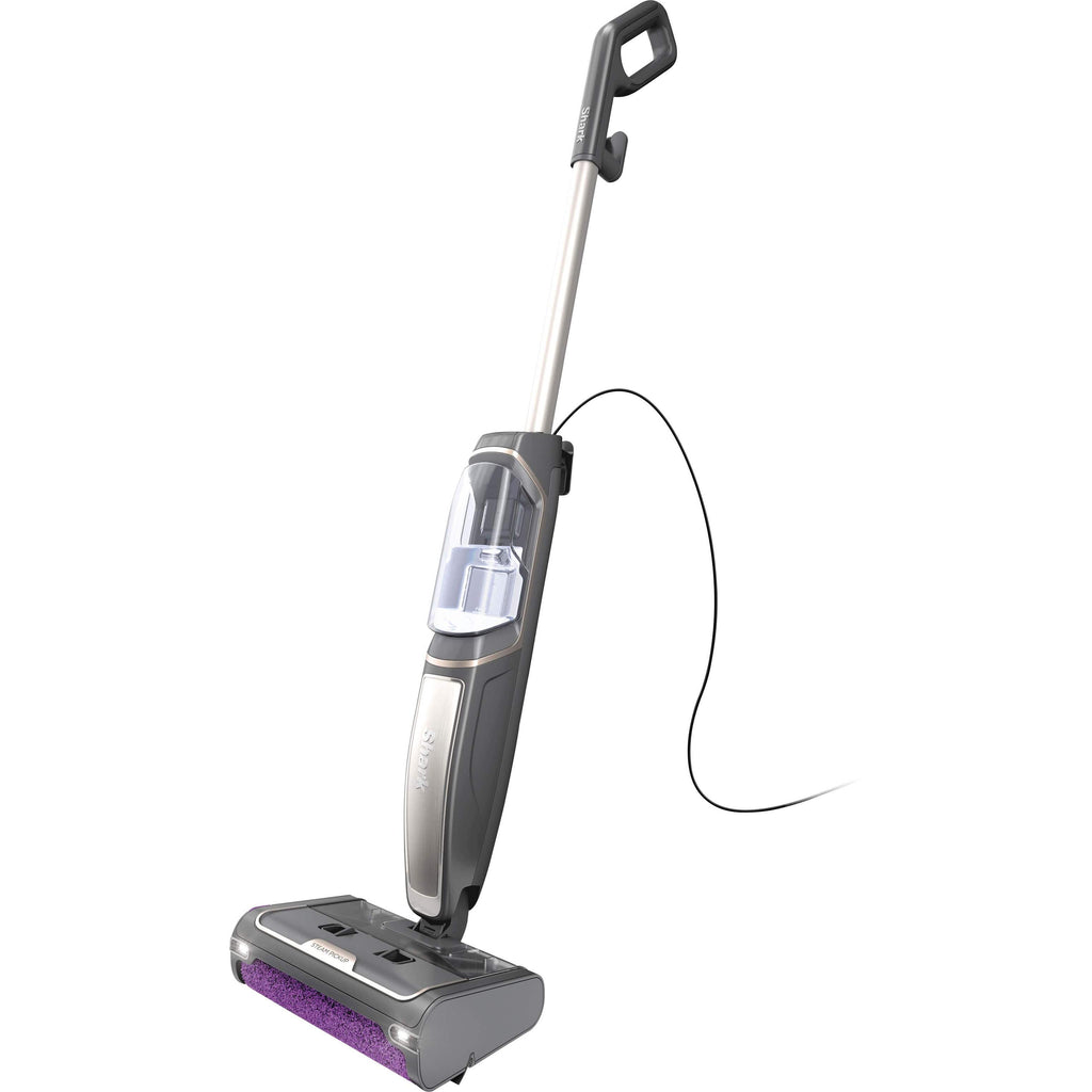 Shark Pickup 3-in-1 Steam Mop, Pick-Up, Sanitize, Black/Stone Metallic