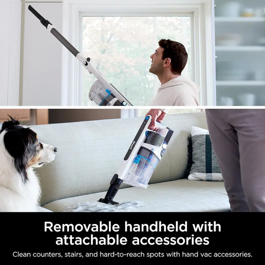 Shark PowerPro Flex Reveal Cordless Vacuum, White