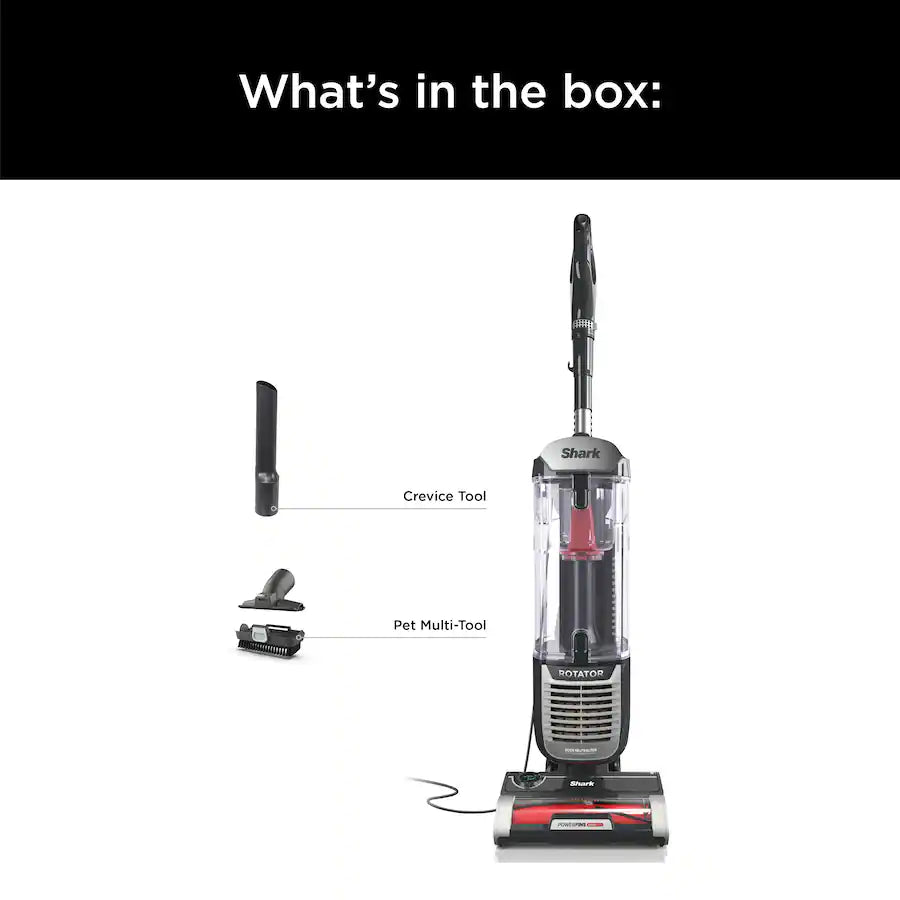 Shark Rotator with PowerFins HairPro and Odor Neutralizer, Charcoal