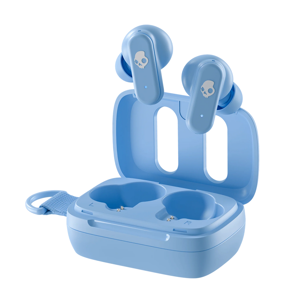 Skullcandy Dime 3 True Wireless Earbuds, Preppy Blue