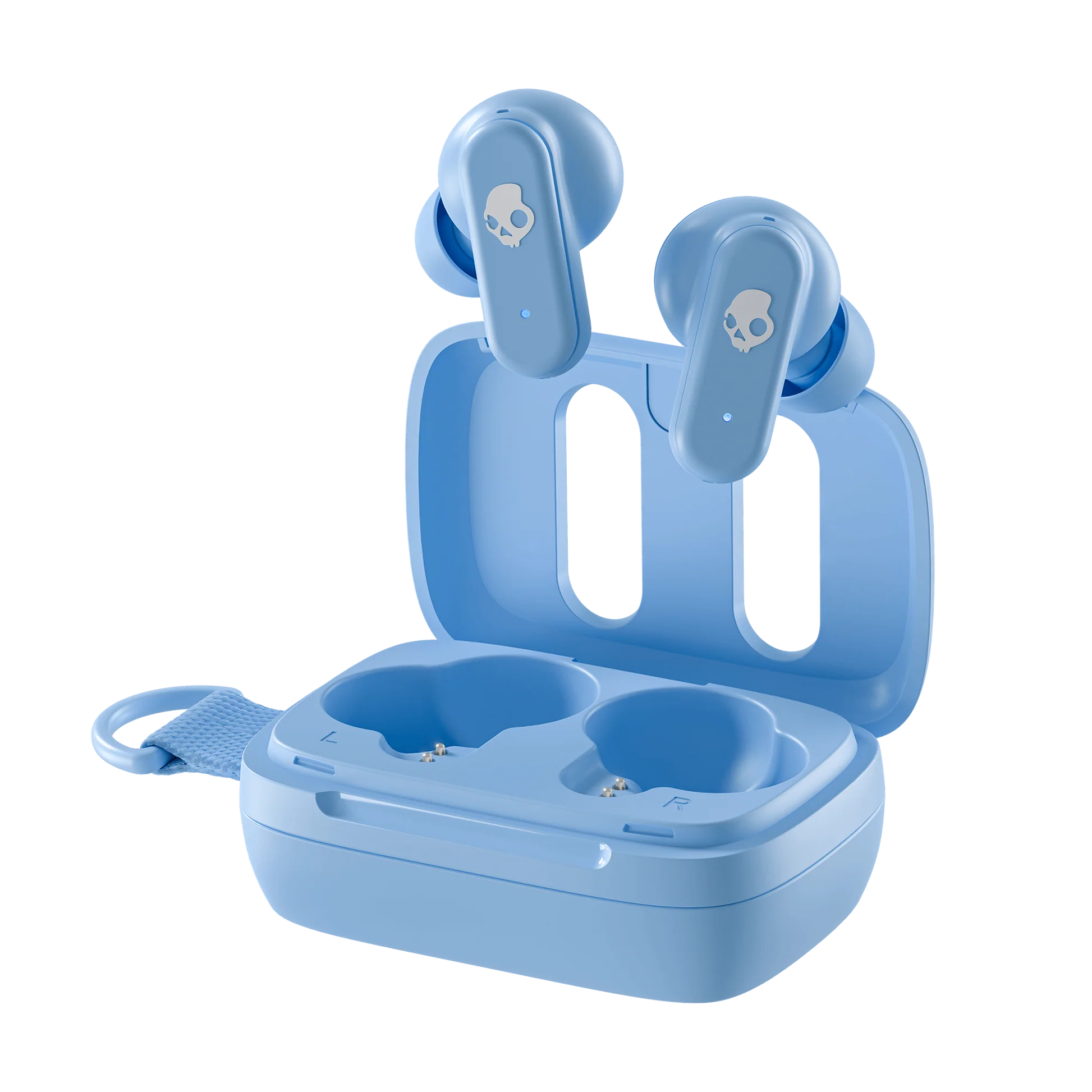 Skullcandy Dime 3 True Wireless Earbuds, Preppy Blue