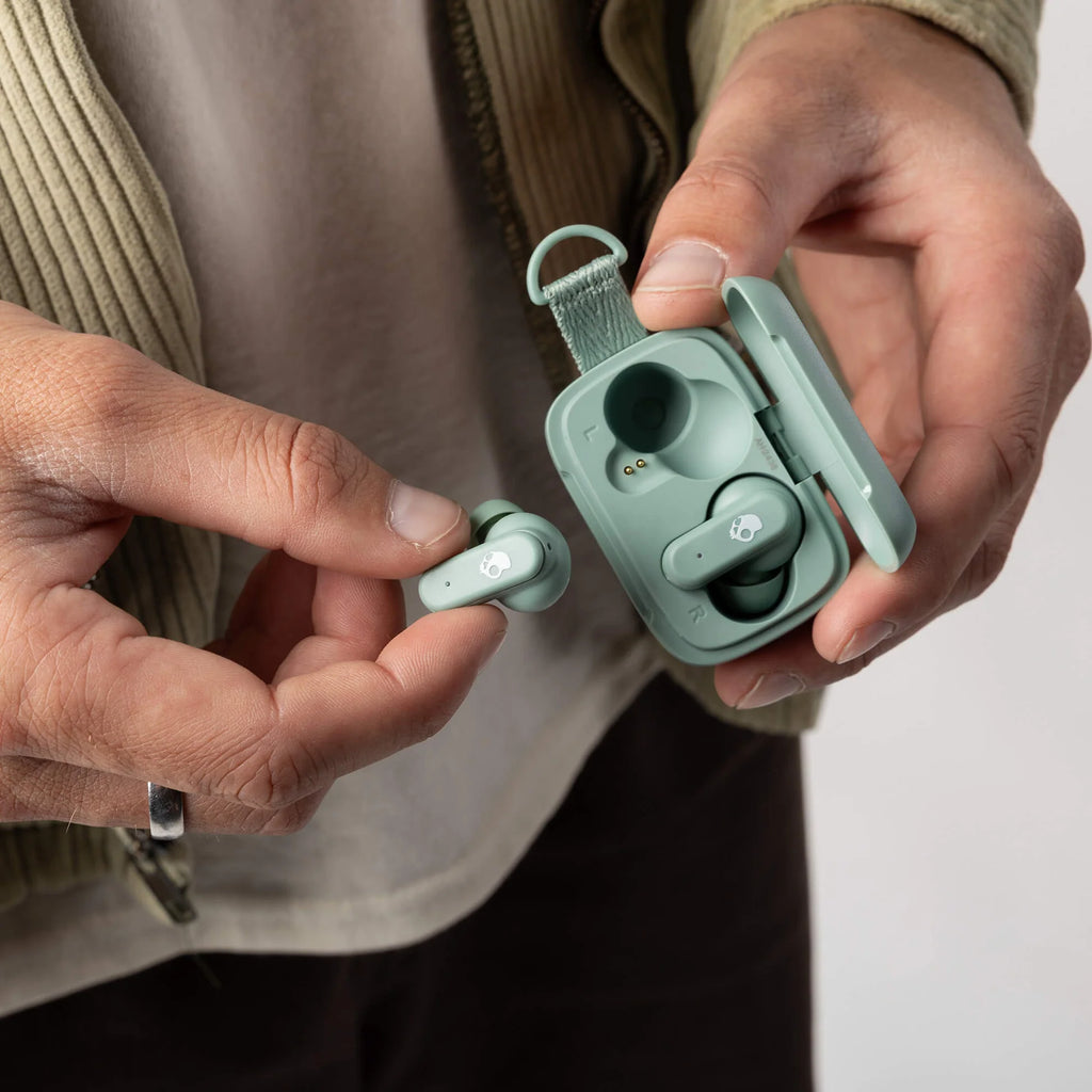 Skullcandy Dime 3 True Wireless Earbuds, Preppy Sage