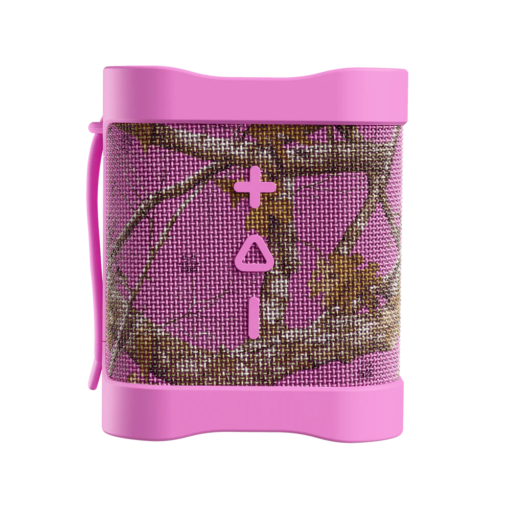 Skullcandy Realtree Terrain Mini Wireless Speaker, Pink