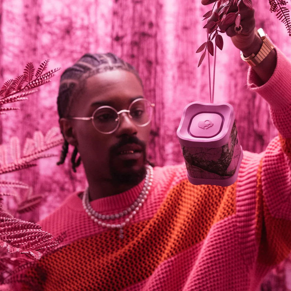 Skullcandy Realtree Terrain Mini Wireless Speaker, Pink