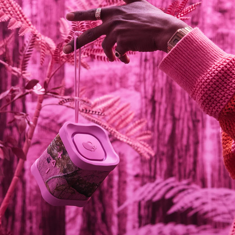 Skullcandy Realtree Terrain Mini Wireless Speaker, Pink