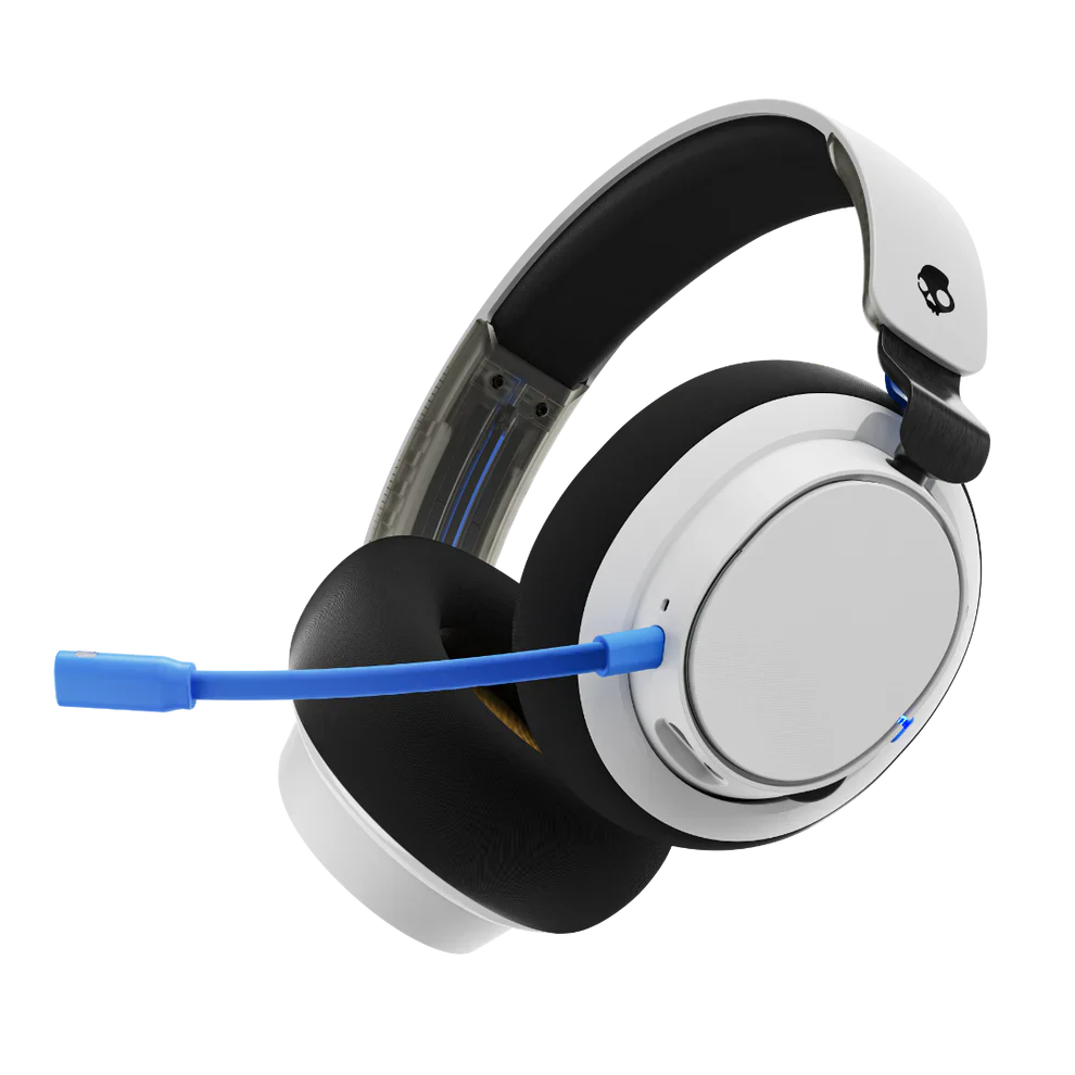Skullcandy SLYR Pro Wireless Gaming Headset, White / Blue