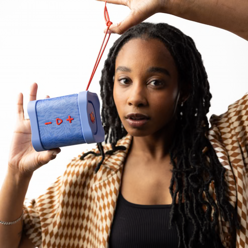 Skullcandy Terrain Mini Wireless Speaker, Surf Blue