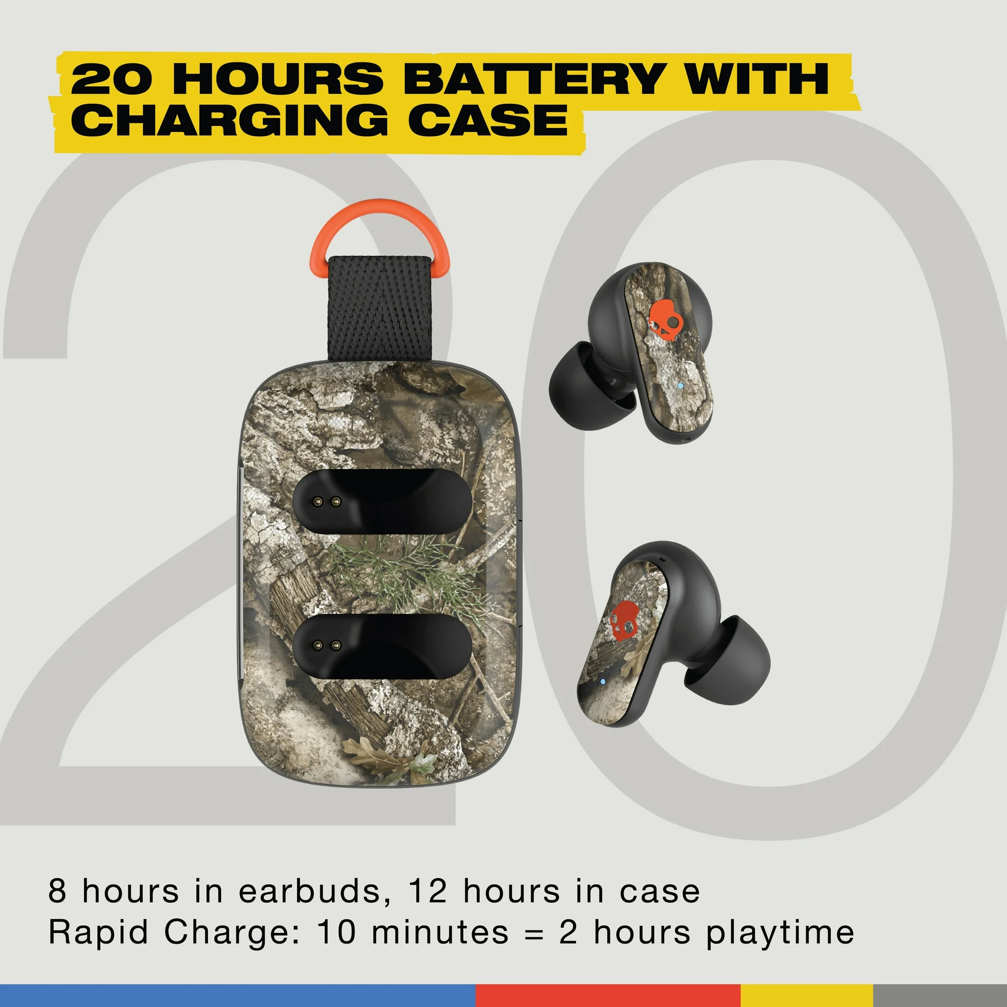 Skullcandy x Realtree Dime 3 True Wireless Earbuds