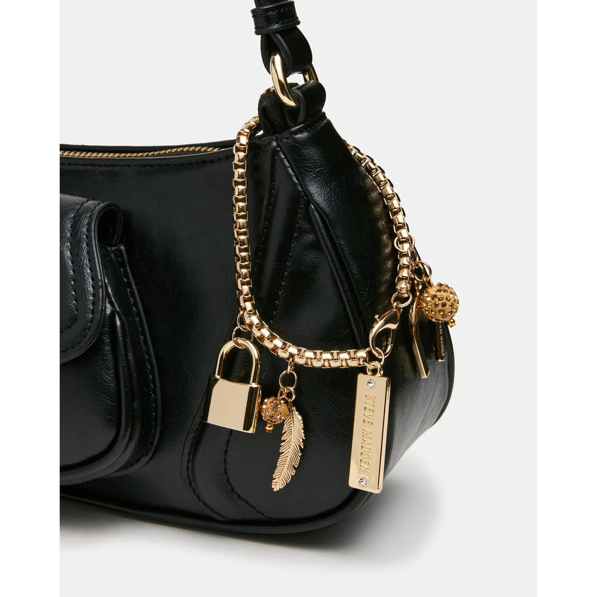 Steeve Madden Luxxar Shoulder Bag, Black