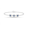 Sterling Silver Heart Charm Bracelet
