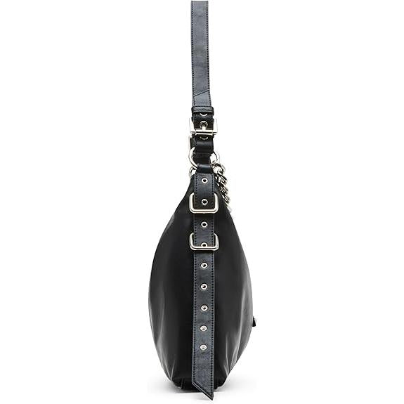 Steve Madden Alyssa Hobo Shoulder Bag, Black